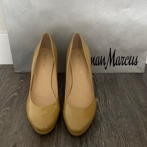 Ivanka Trump Sophia Patent Nude Beige Pump